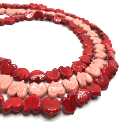 Recycled Glass Hearts
