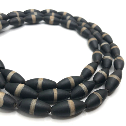 Recycled Glass Beads - Marquise
