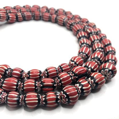 Chevron Beads - Oval