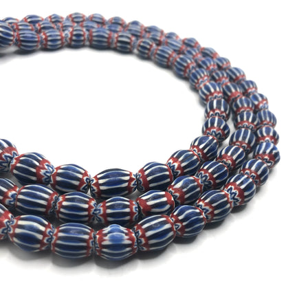 Chevron Beads - Oval