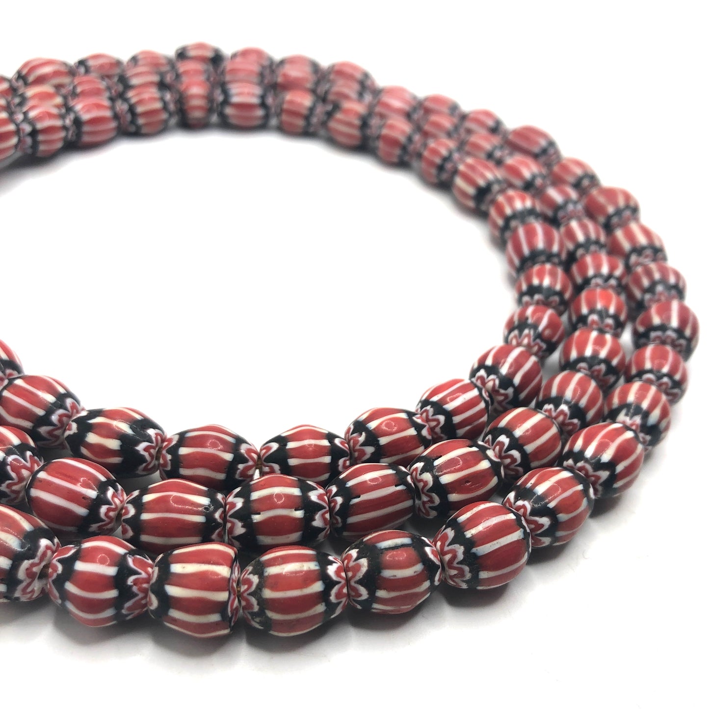 Chevron Beads - Oval