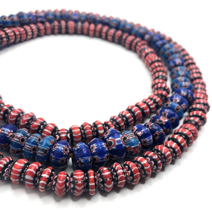 Chevron Beads - Rondelle