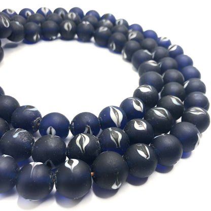 Recycled Glass Beads - Evil Eye (Large)