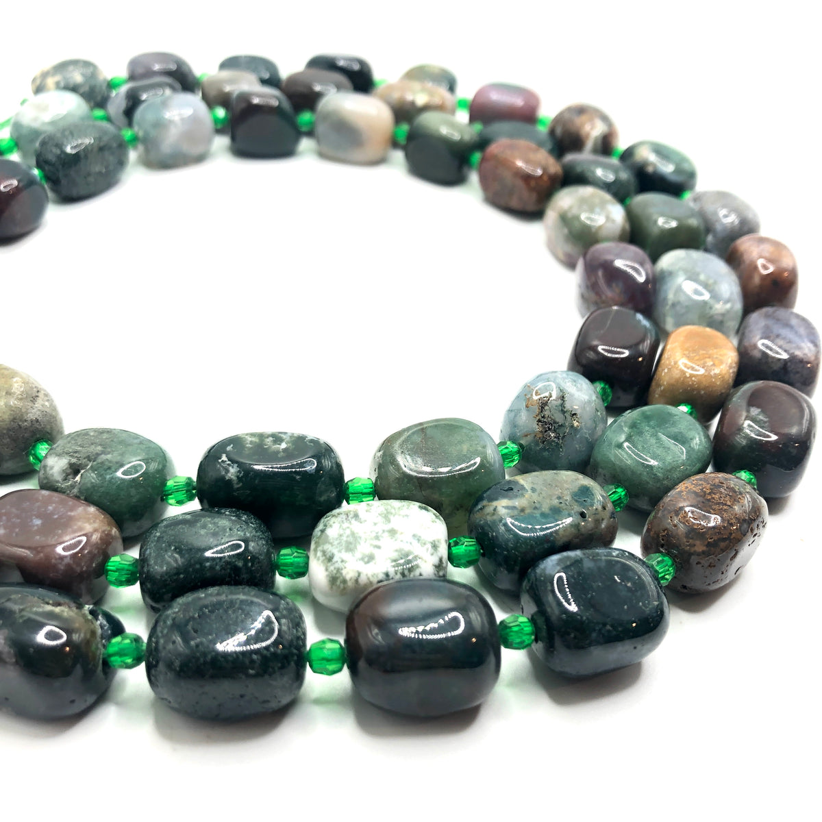 Fancy Jasper Tumble Beads