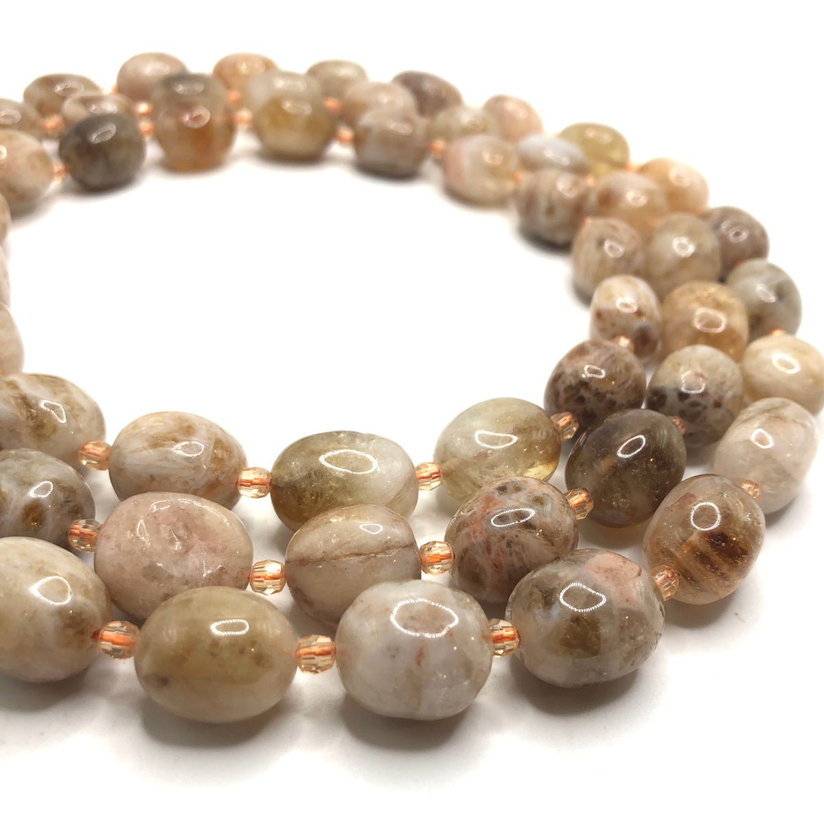 Citrine Tumble Beads