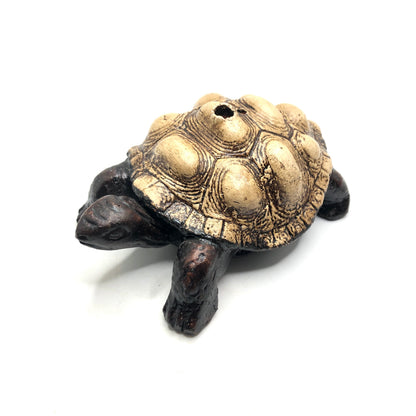 Clay Turtle Incense Holder