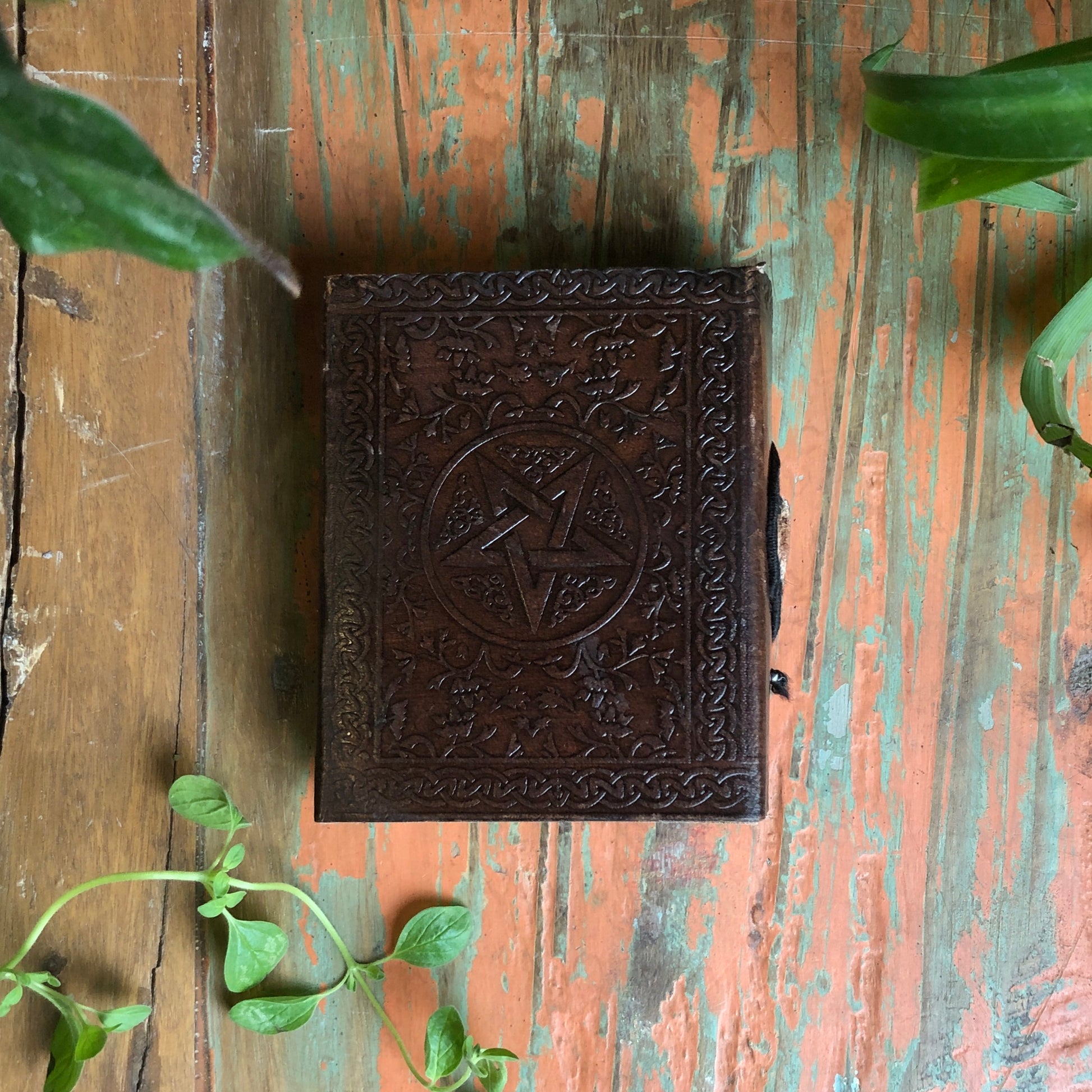 Leather Pocket Book - Shakti