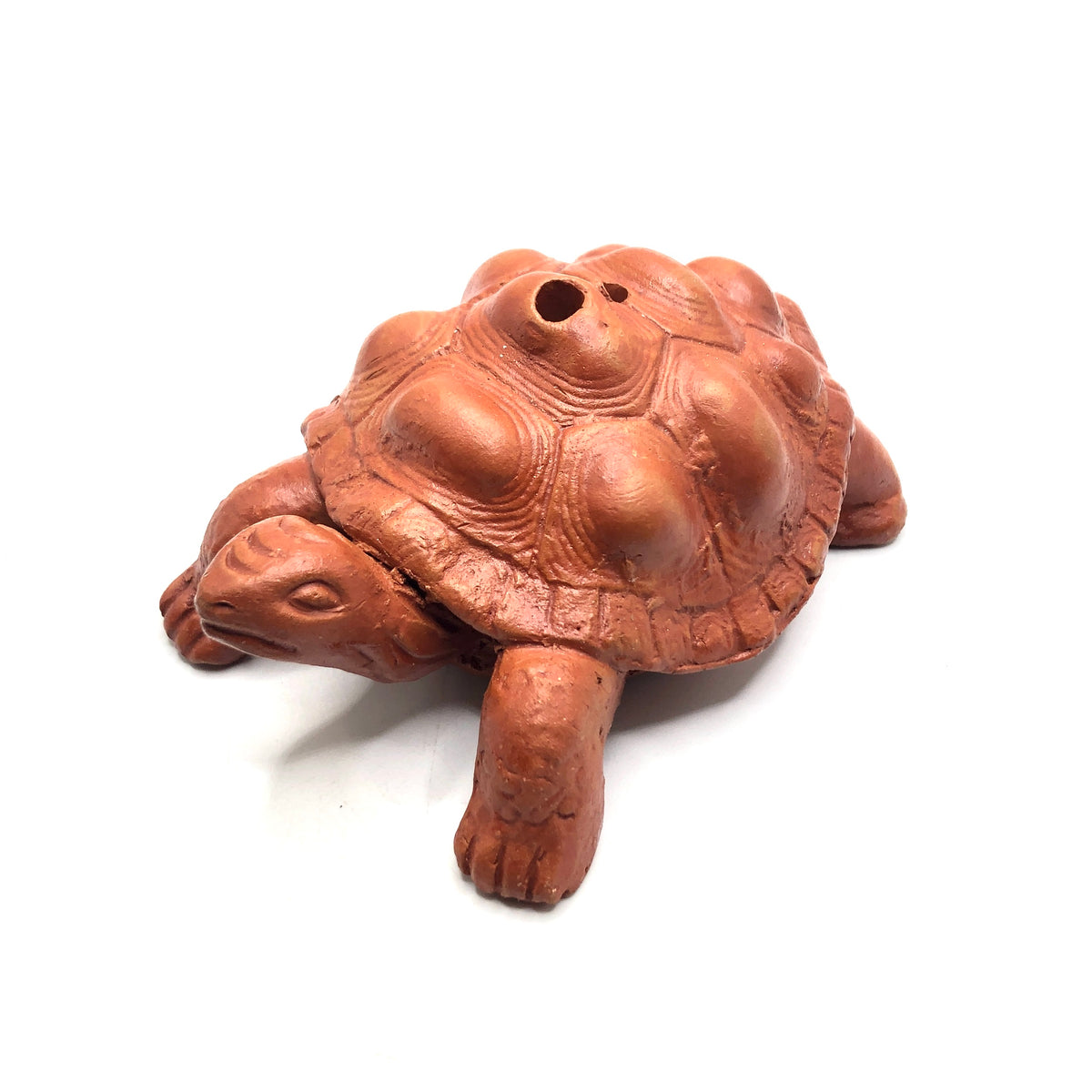 Clay Turtle Incense Holder