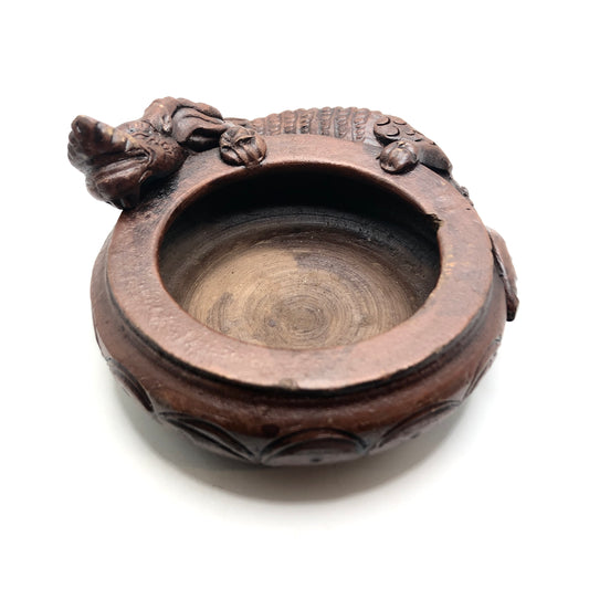 Clay Dragon Incense Holder