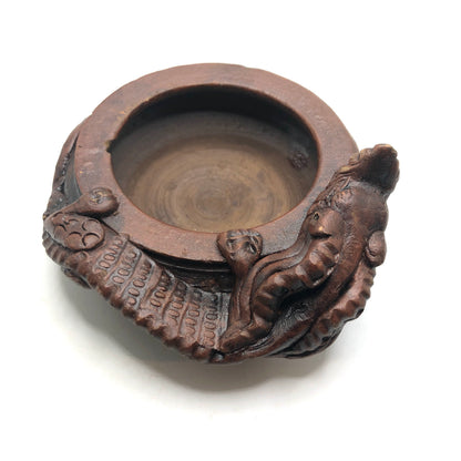 Clay Dragon Incense Holder