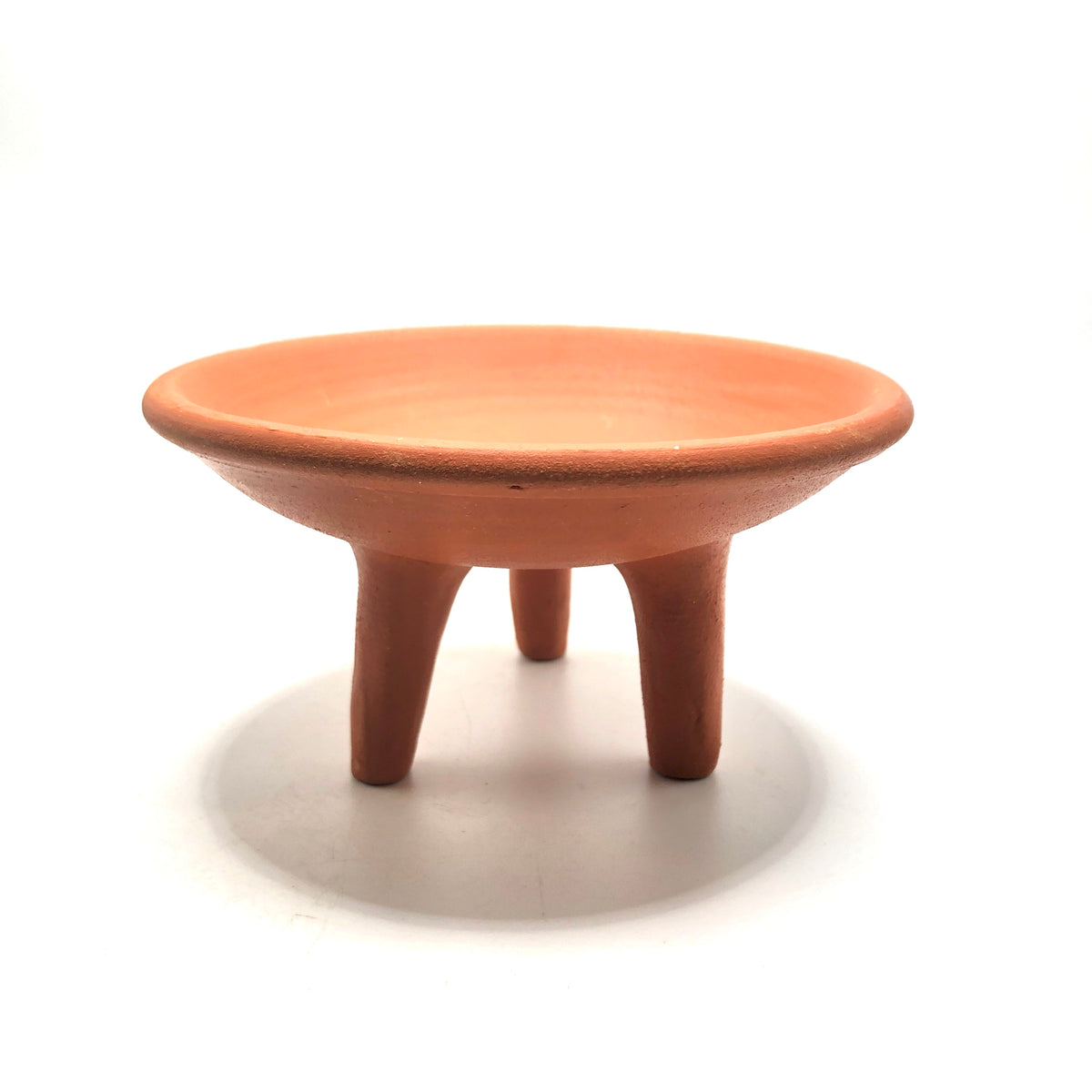 Clay Tripod Incense Holder
