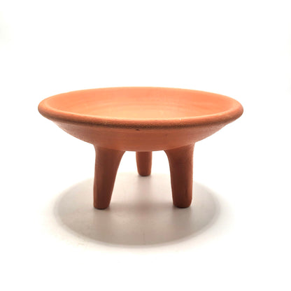 Clay Tripod Incense Holder