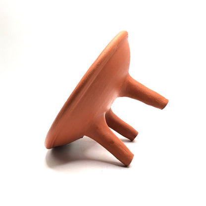 Clay Tripod Incense Holder
