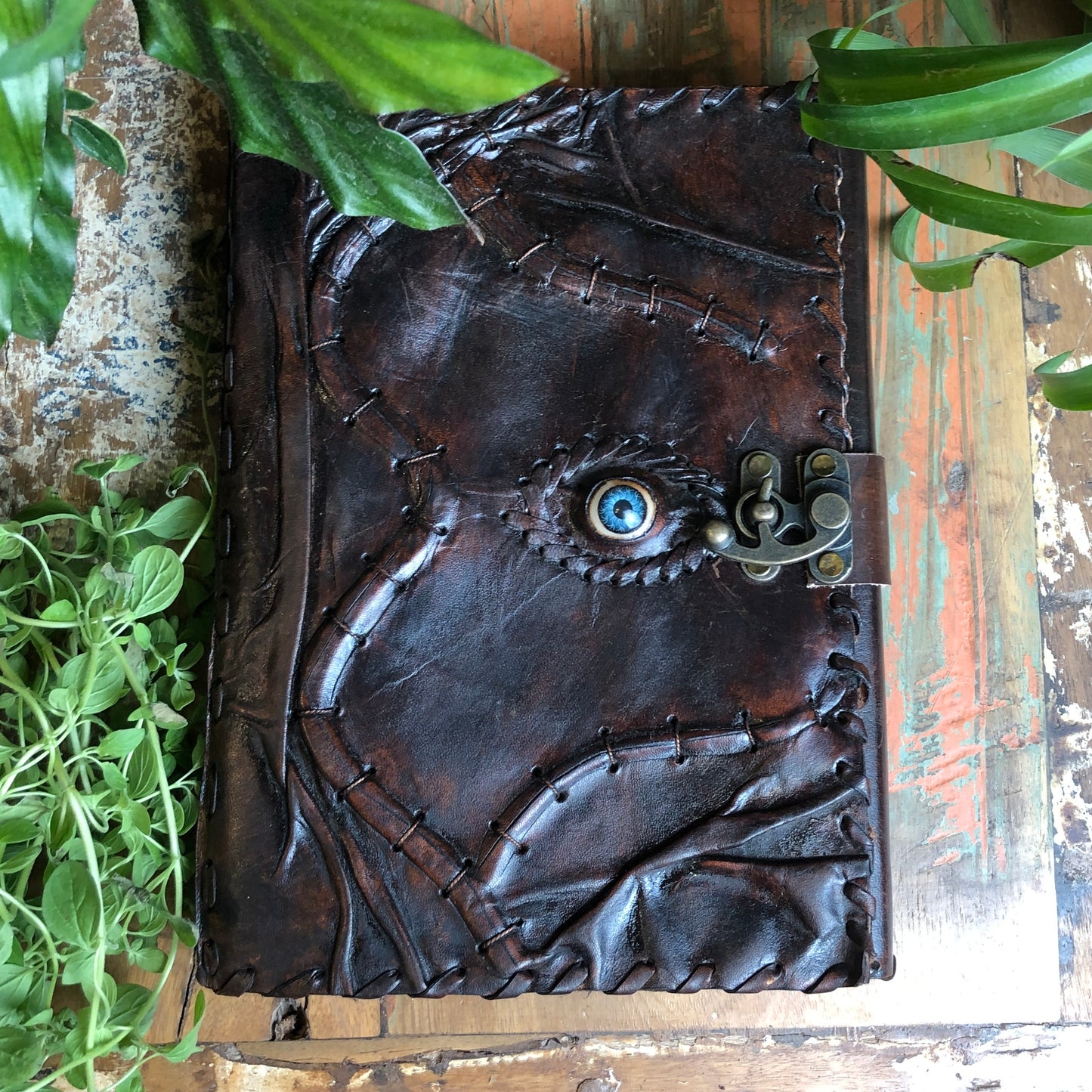 Eye Leather Book - Shakti