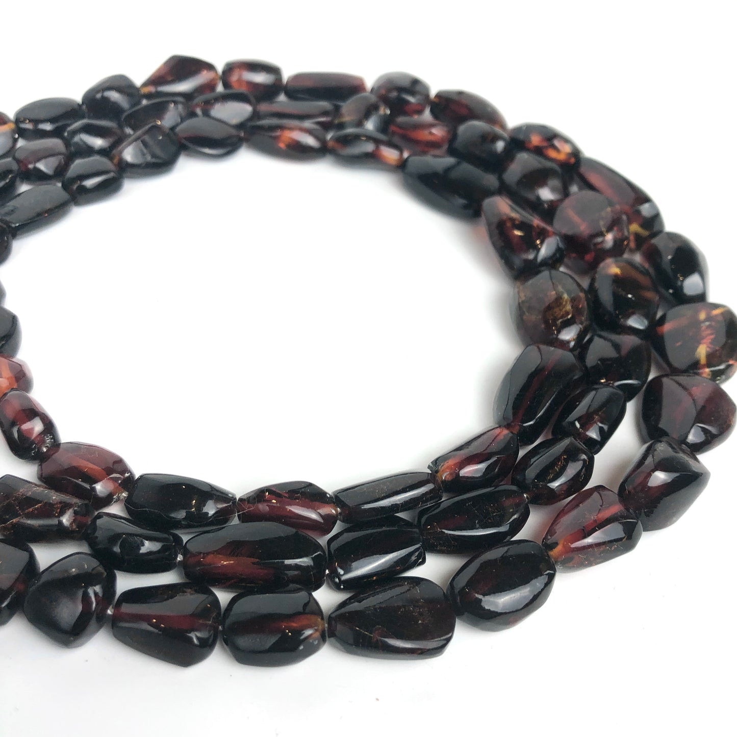 Chiapas Amber, Oval (Dark) - Shakti