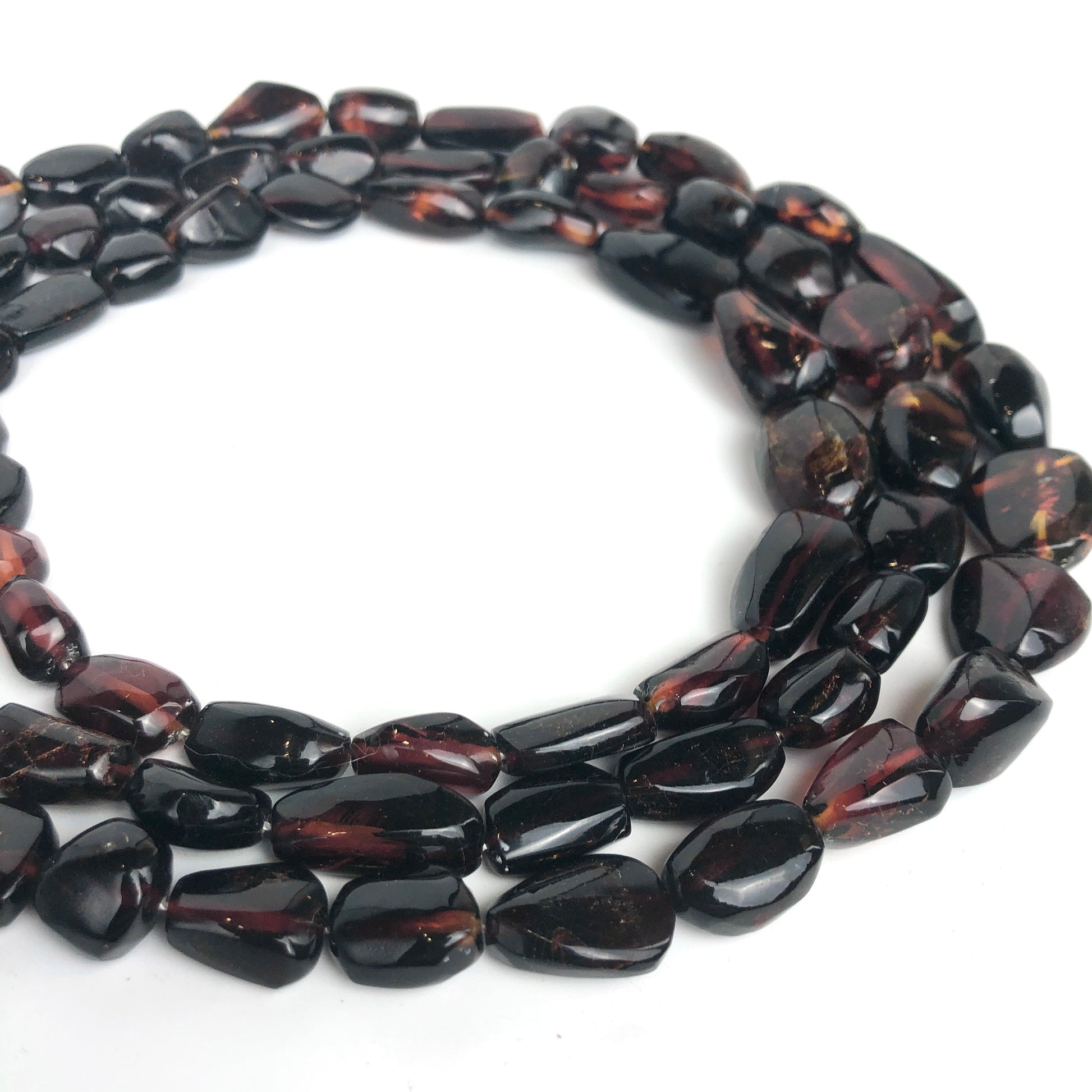 Chiapas Amber, Oval (Dark) - Shakti