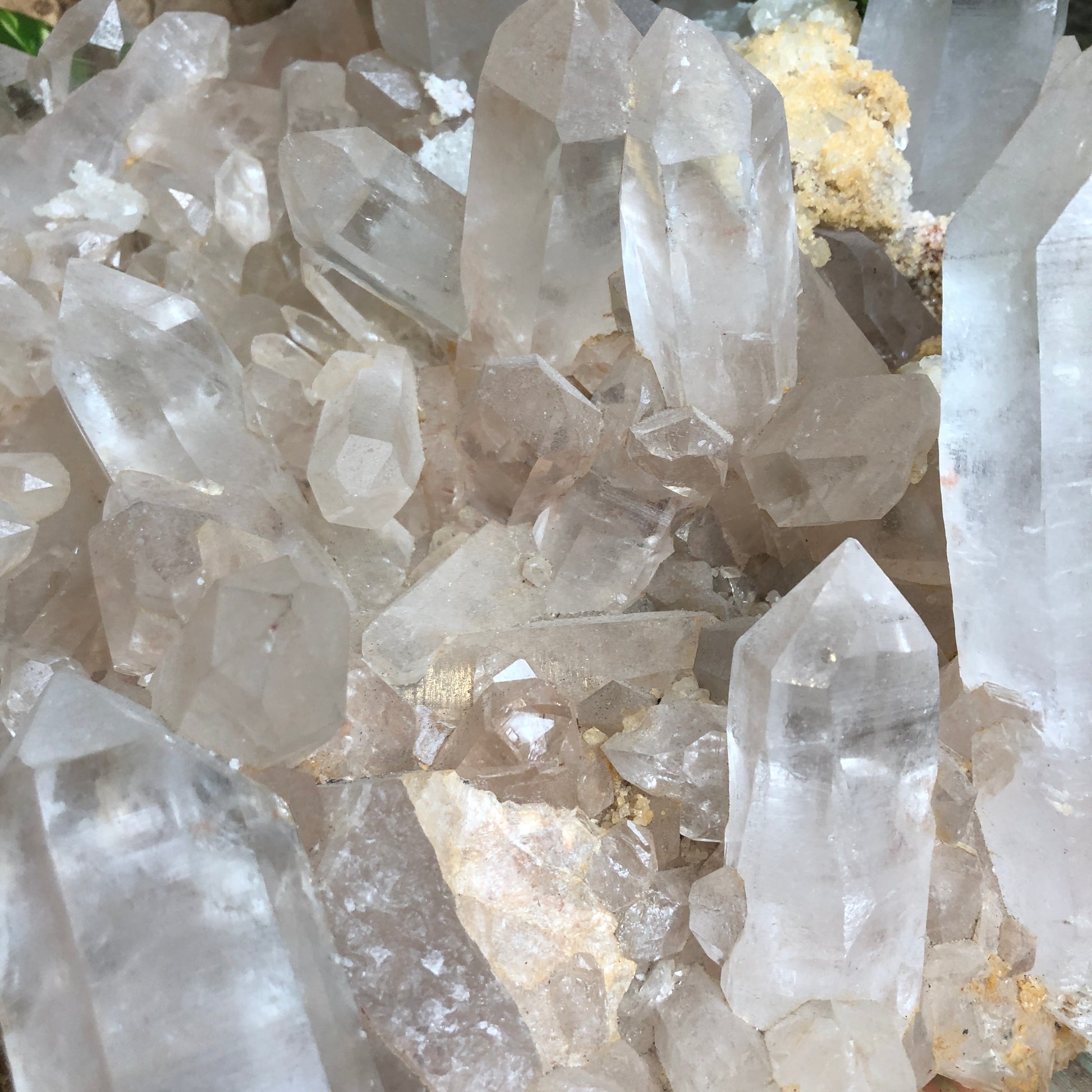 Himalayan Pink Quartz Clusters - Shakti