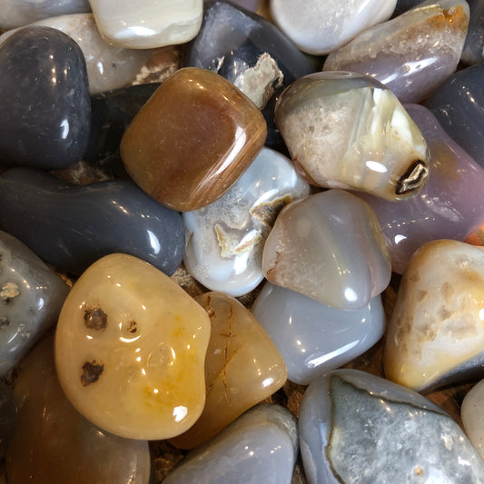 Natural Agate Tumble Stones - Shakti