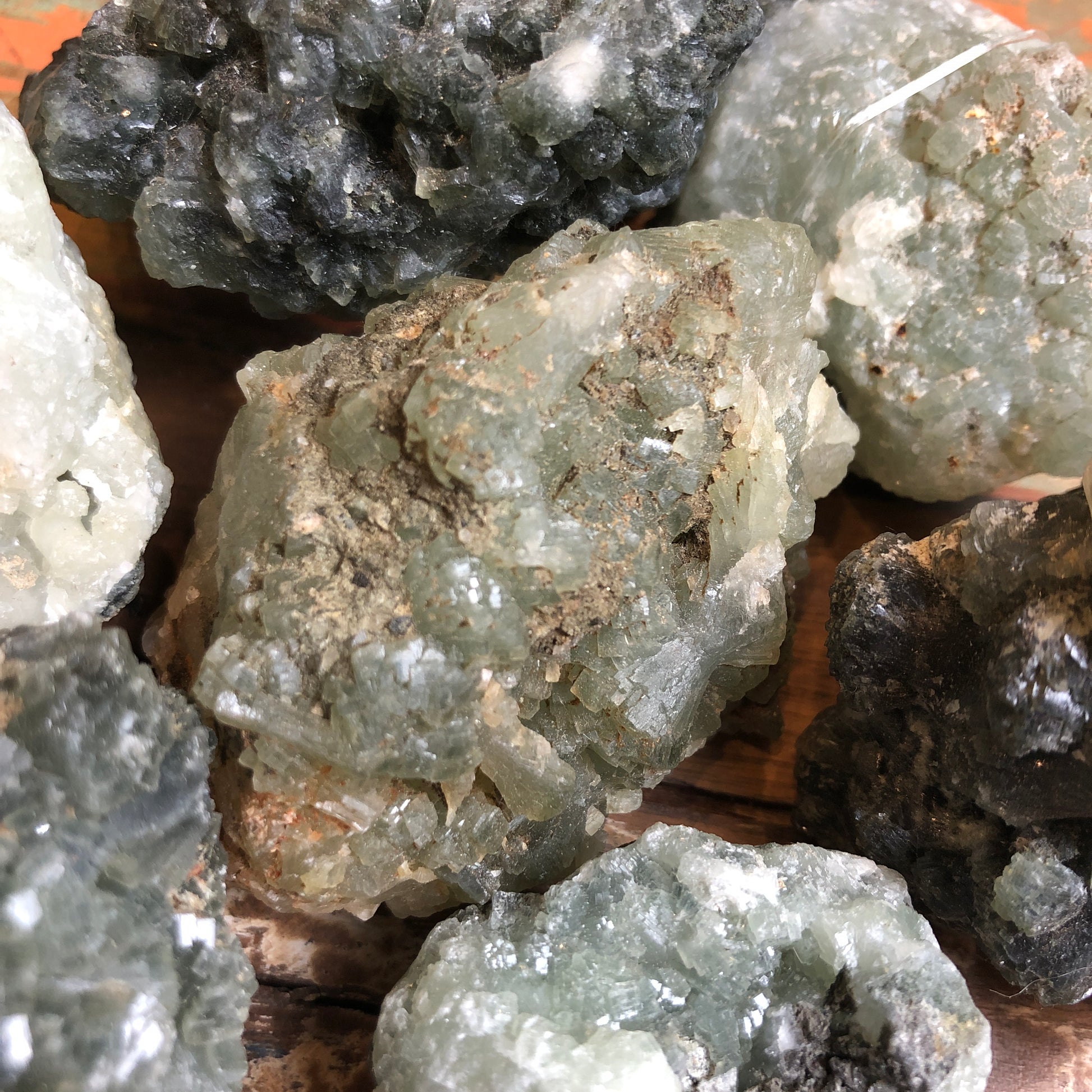 Prehnite Clusters - Shakti