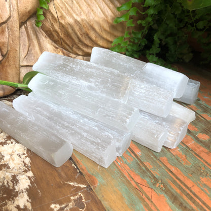 Selenite Raw Sticks - Shakti