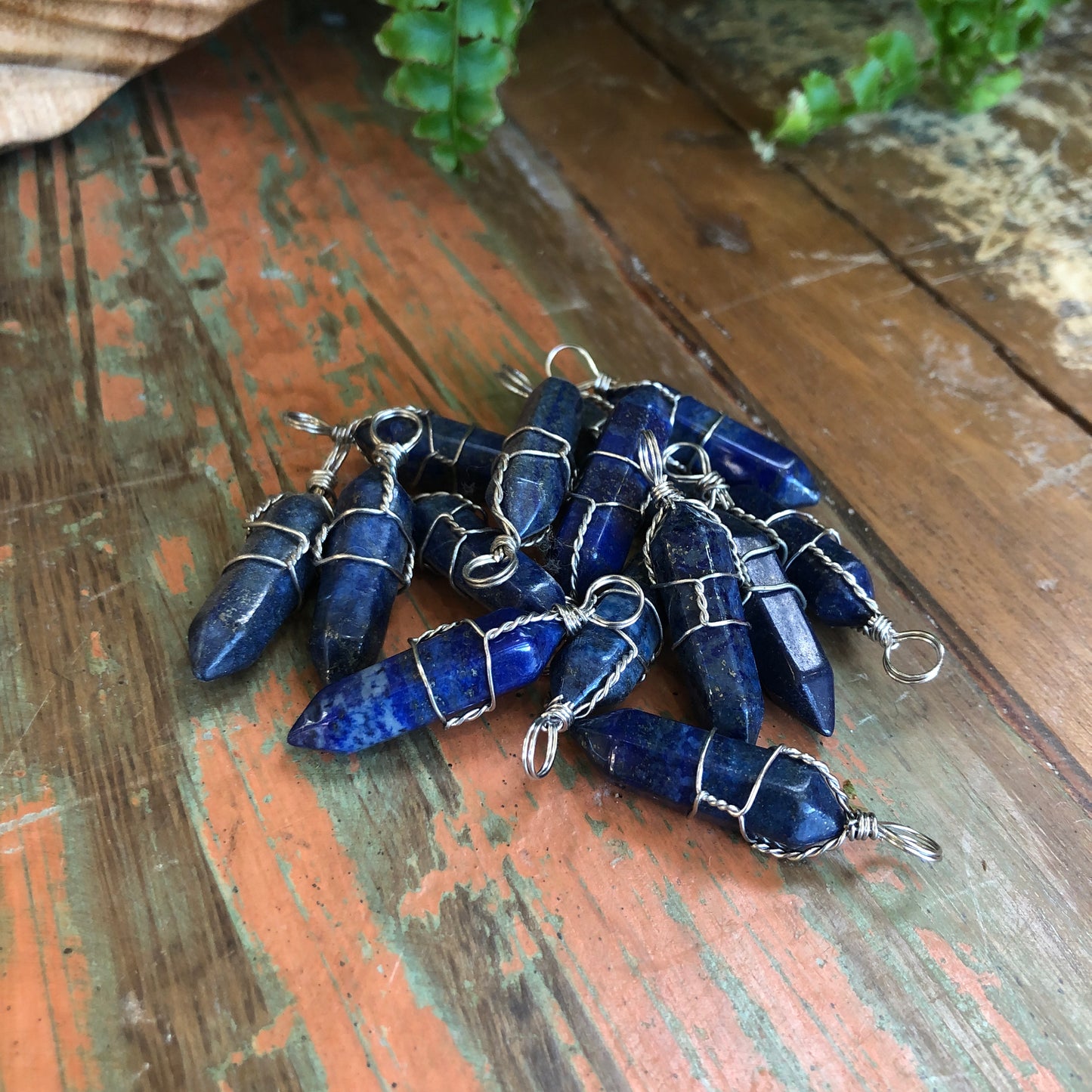 Wire-Wrapped Crystal Pendants - Shakti