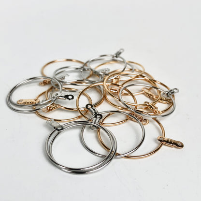 Ear Hoops (5 pairs) - Shakti