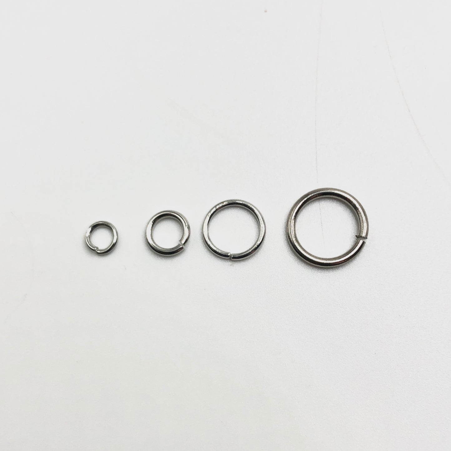 Jump Ring - Steel (all sizes)