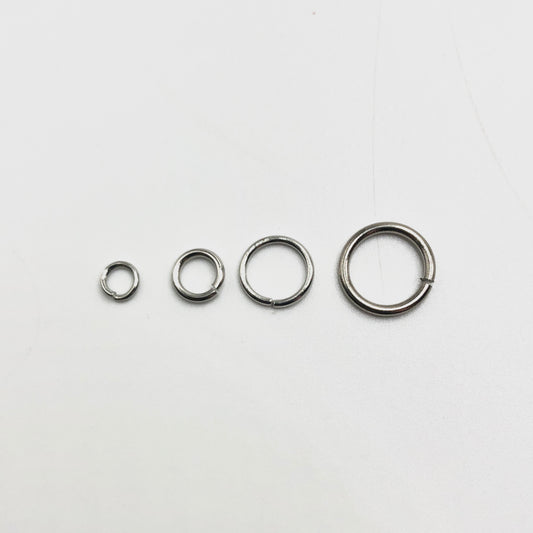 Jump Ring - Steel (all sizes)