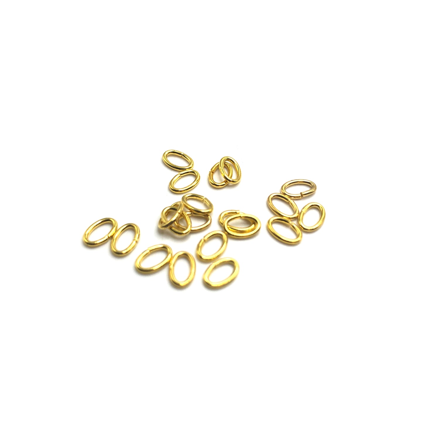 Jump Ring Oval - GP (all sizes)