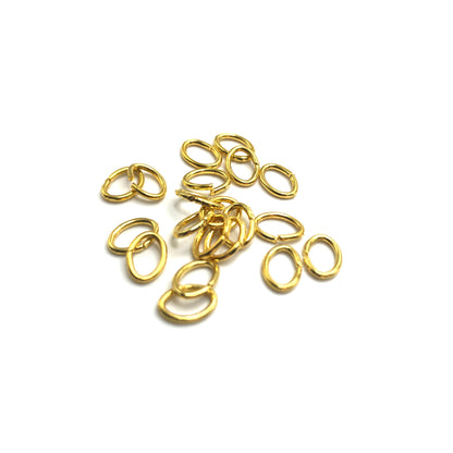 Jump Ring Oval - GP (all sizes)