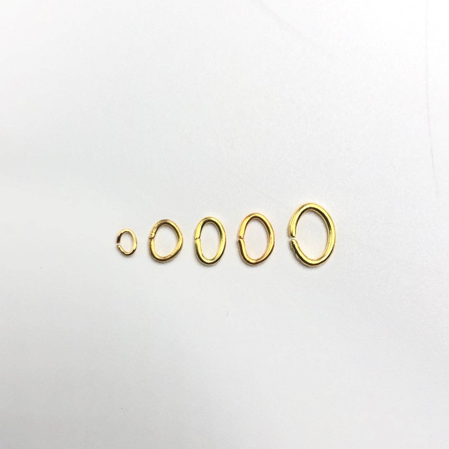 Jump Ring Oval - GP (all sizes)