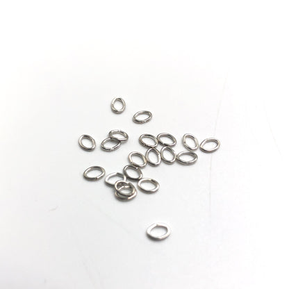 Jump Ring Oval - SP (all sizes)