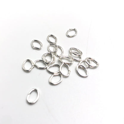 Jump Ring Oval - SP (all sizes)