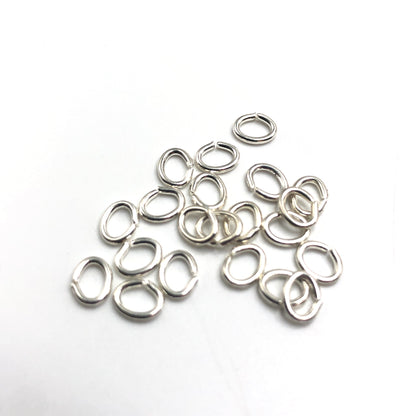 Jump Ring Oval - SP (all sizes)