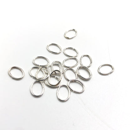 Jump Ring Oval - SP (all sizes)