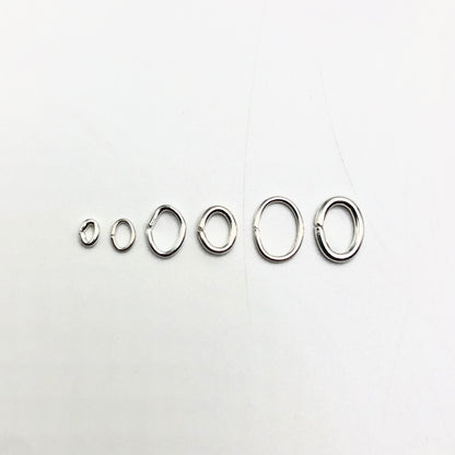 Jump Ring Oval - SP (all sizes)