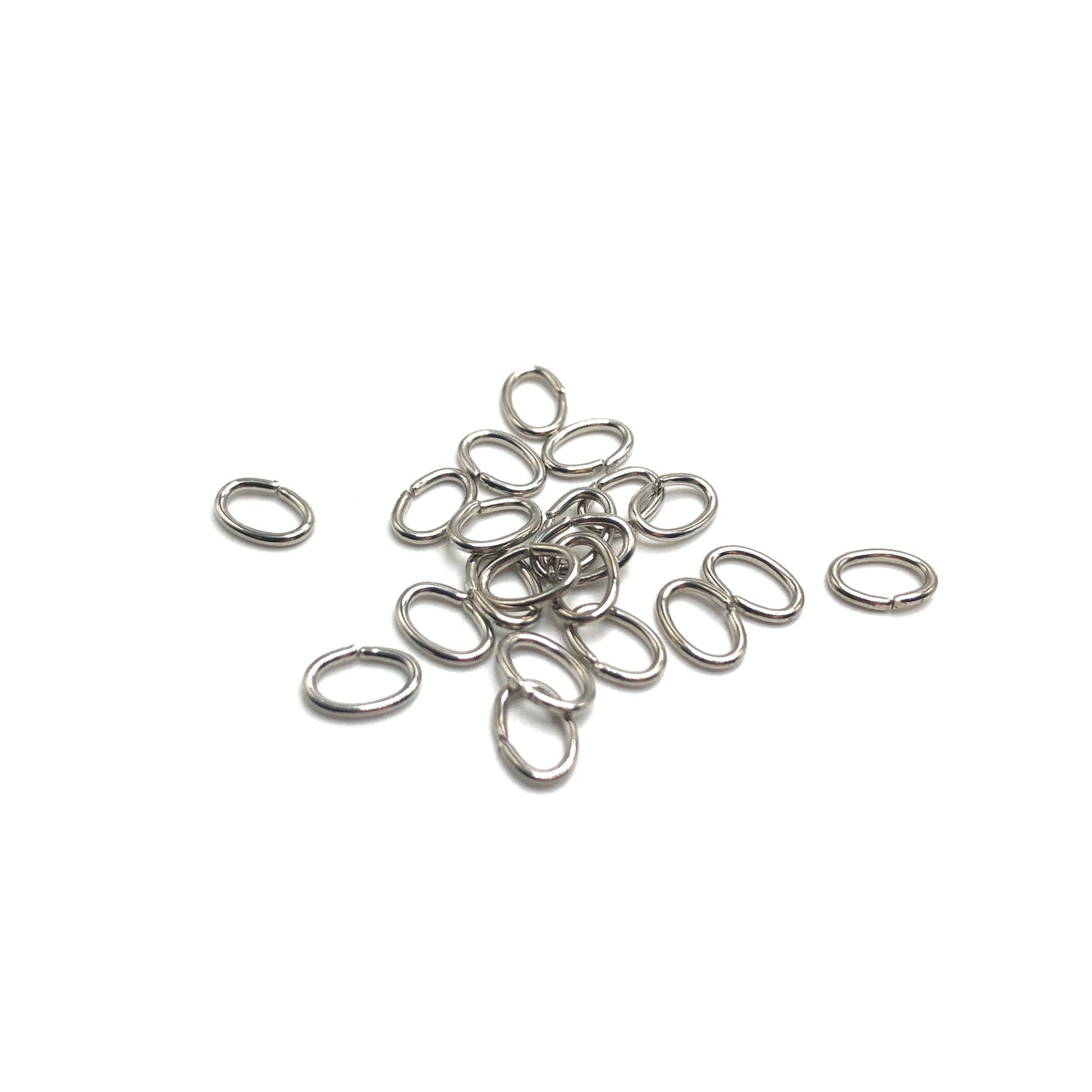 Jump Ring Oval - Steel (all sizes)