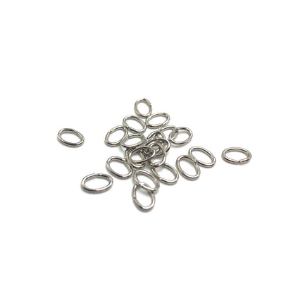 Jump Ring Oval - Steel (all sizes)