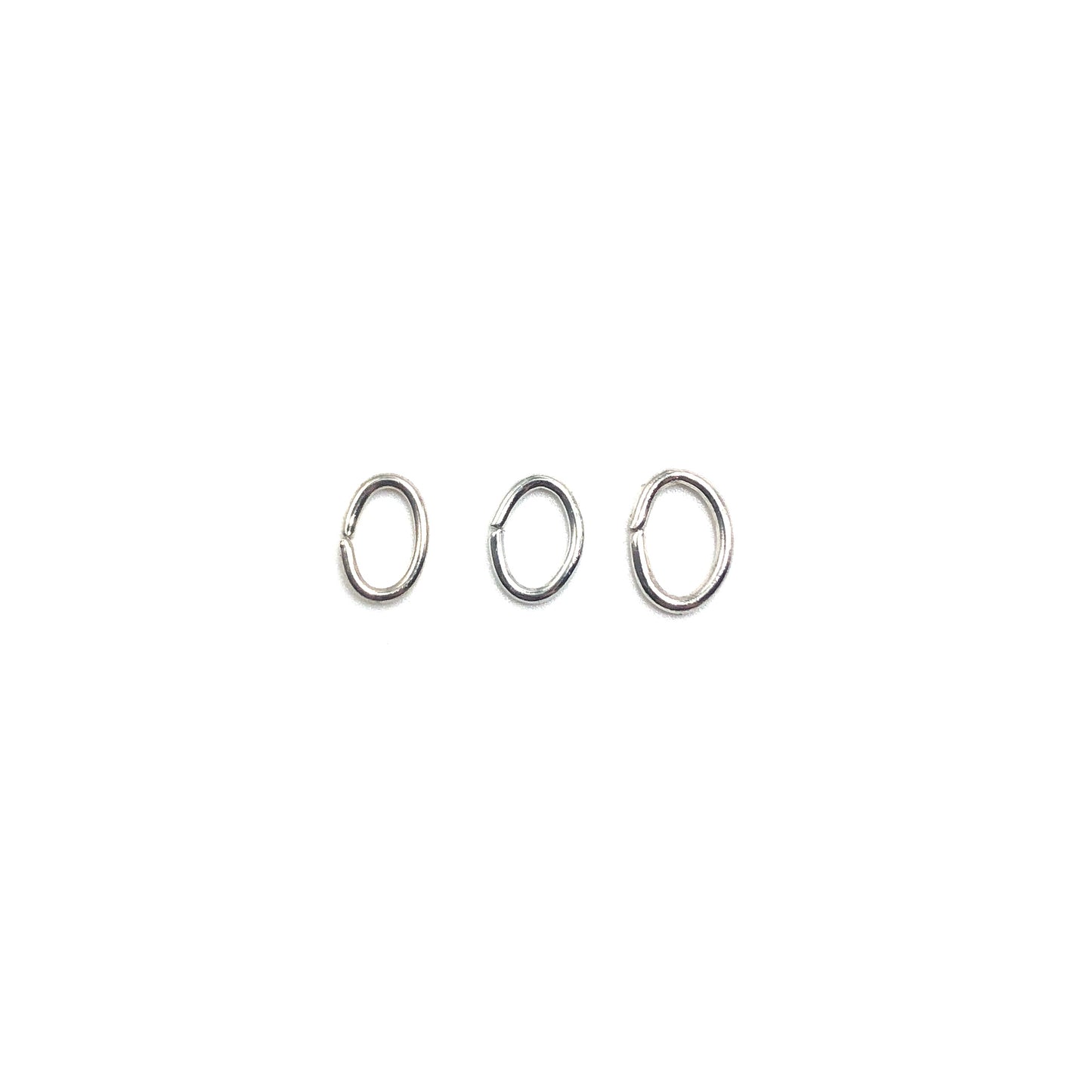 Jump Ring Oval - Steel (all sizes)