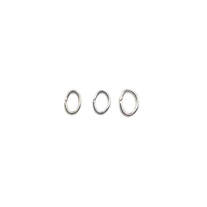 Jump Ring Oval - Steel (all sizes)