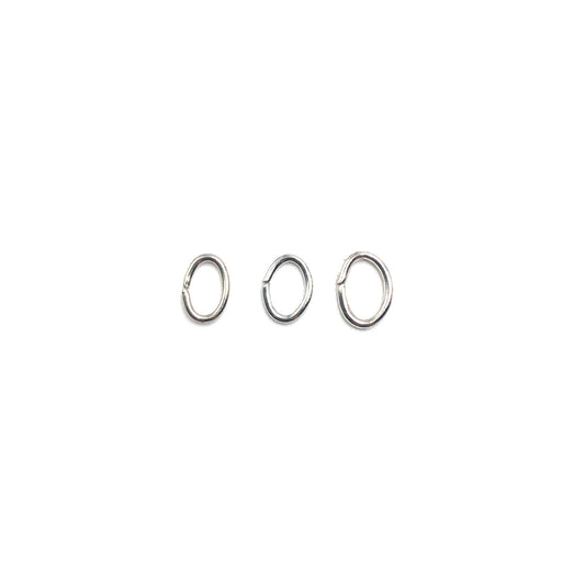Jump Ring Oval - Steel (all sizes)