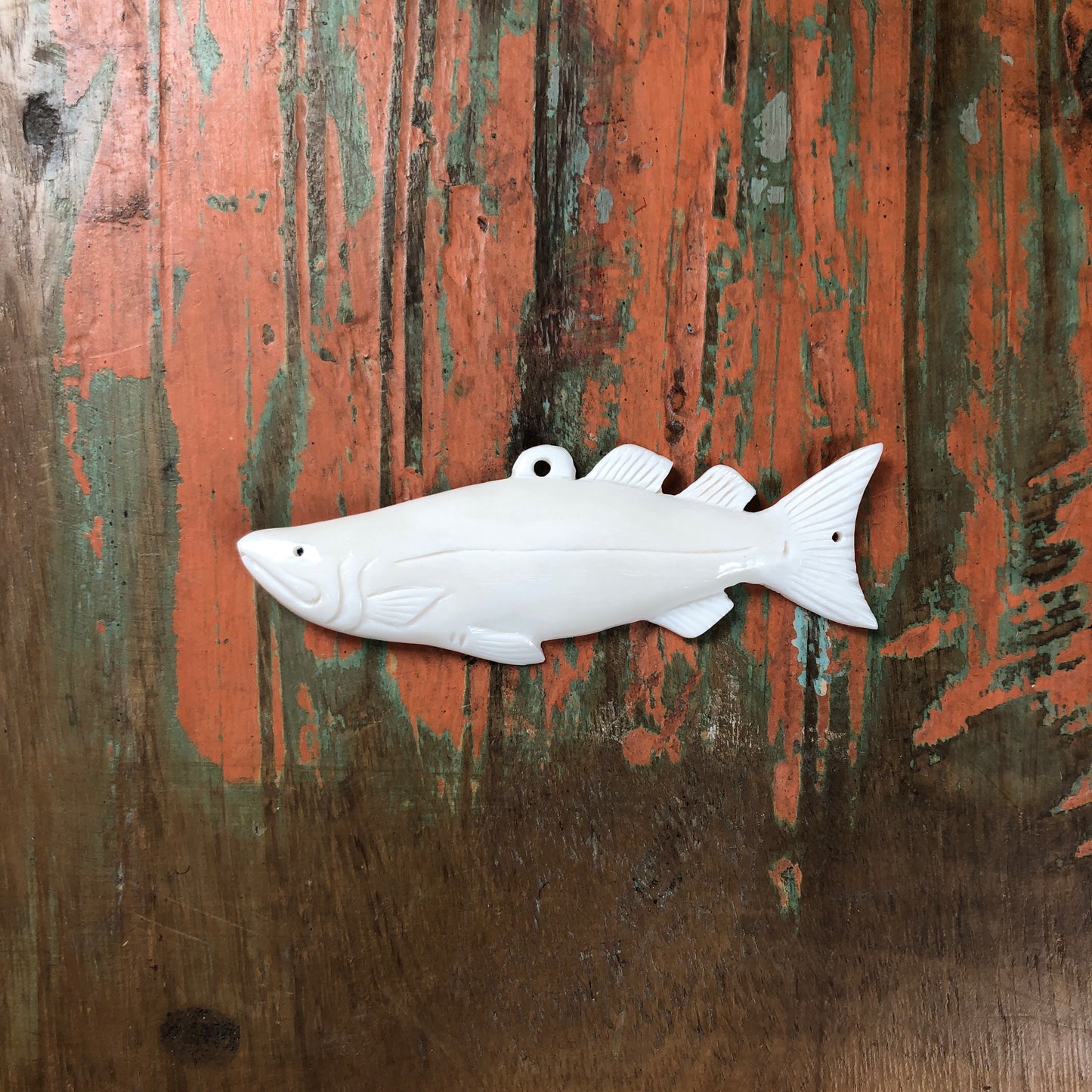 Bone Carvings, Salmon
