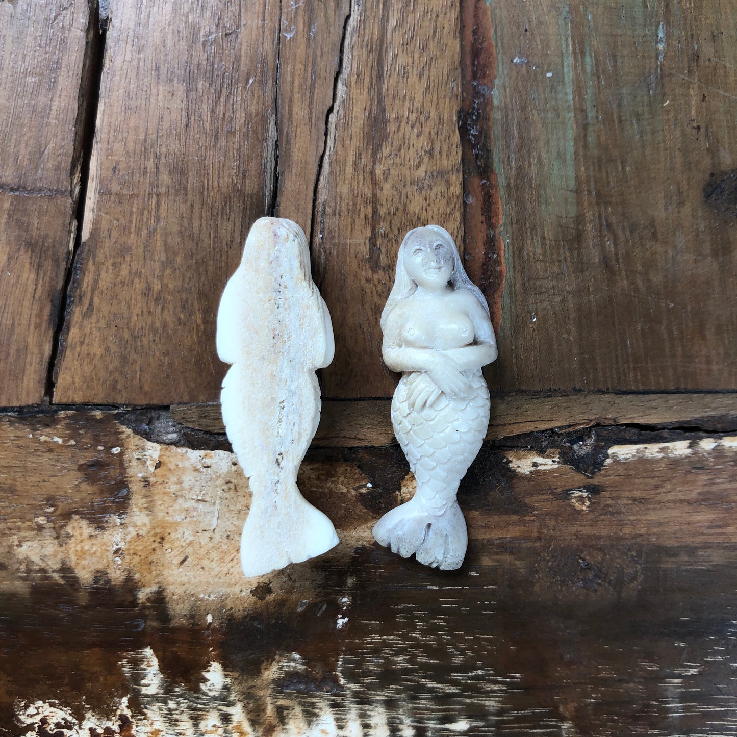 Antler Carvings, Mermaid ver.2