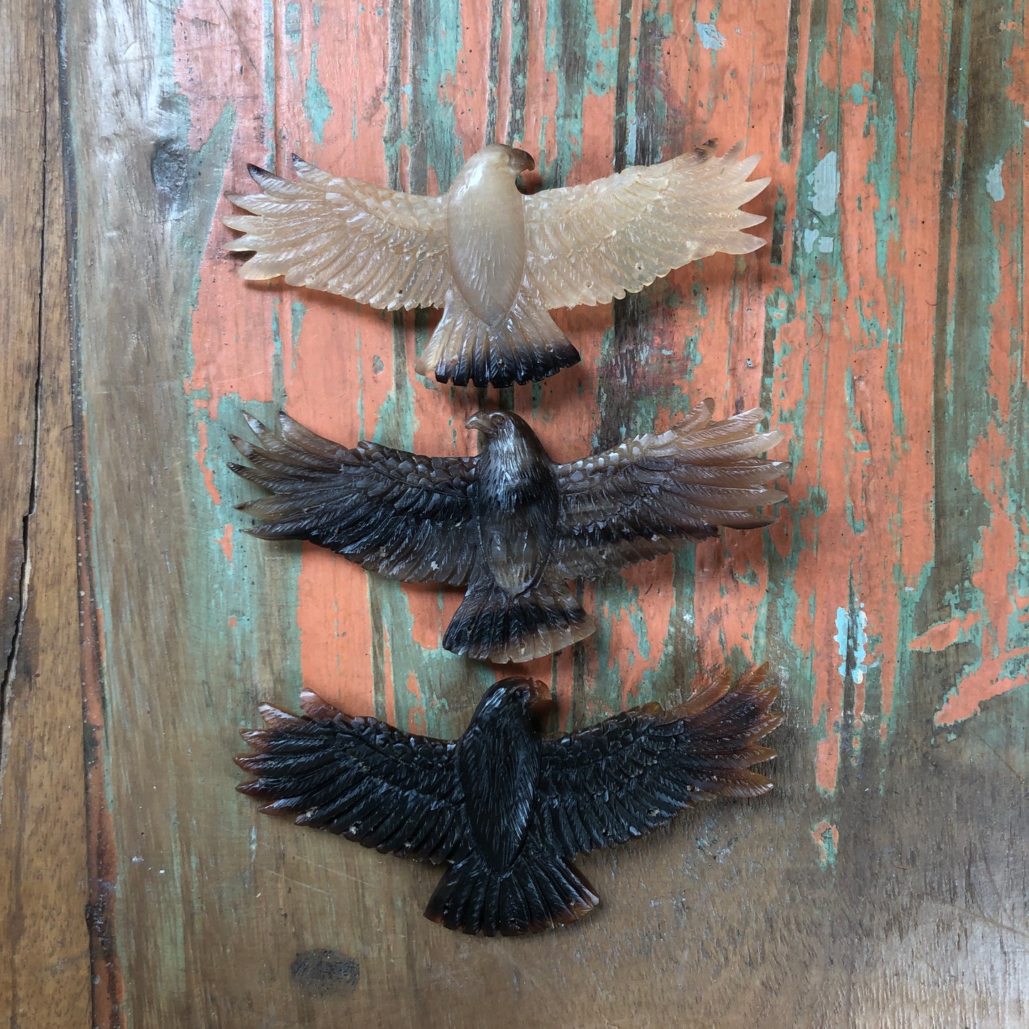 Horn Carvings, Eagle