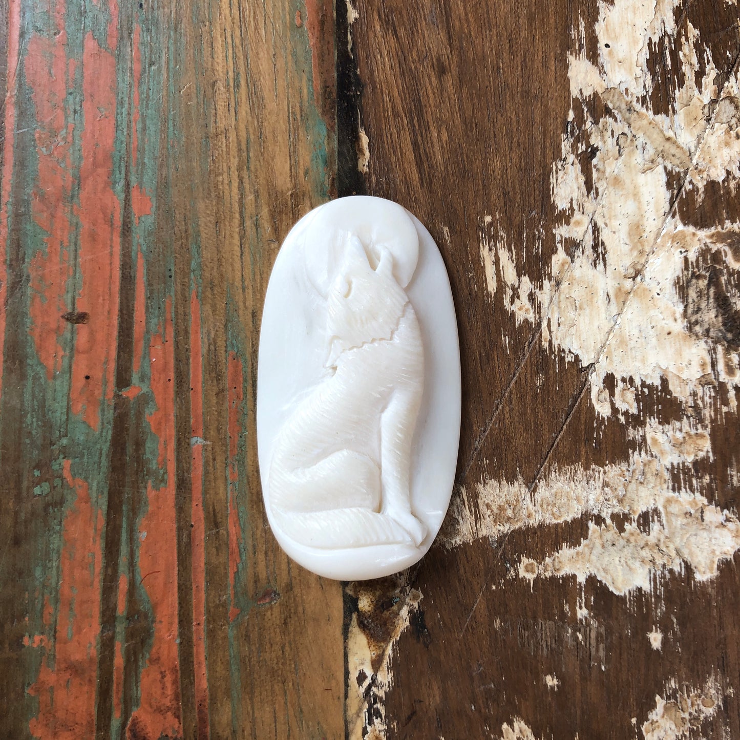 Bone Carvings, Wolf ver.2