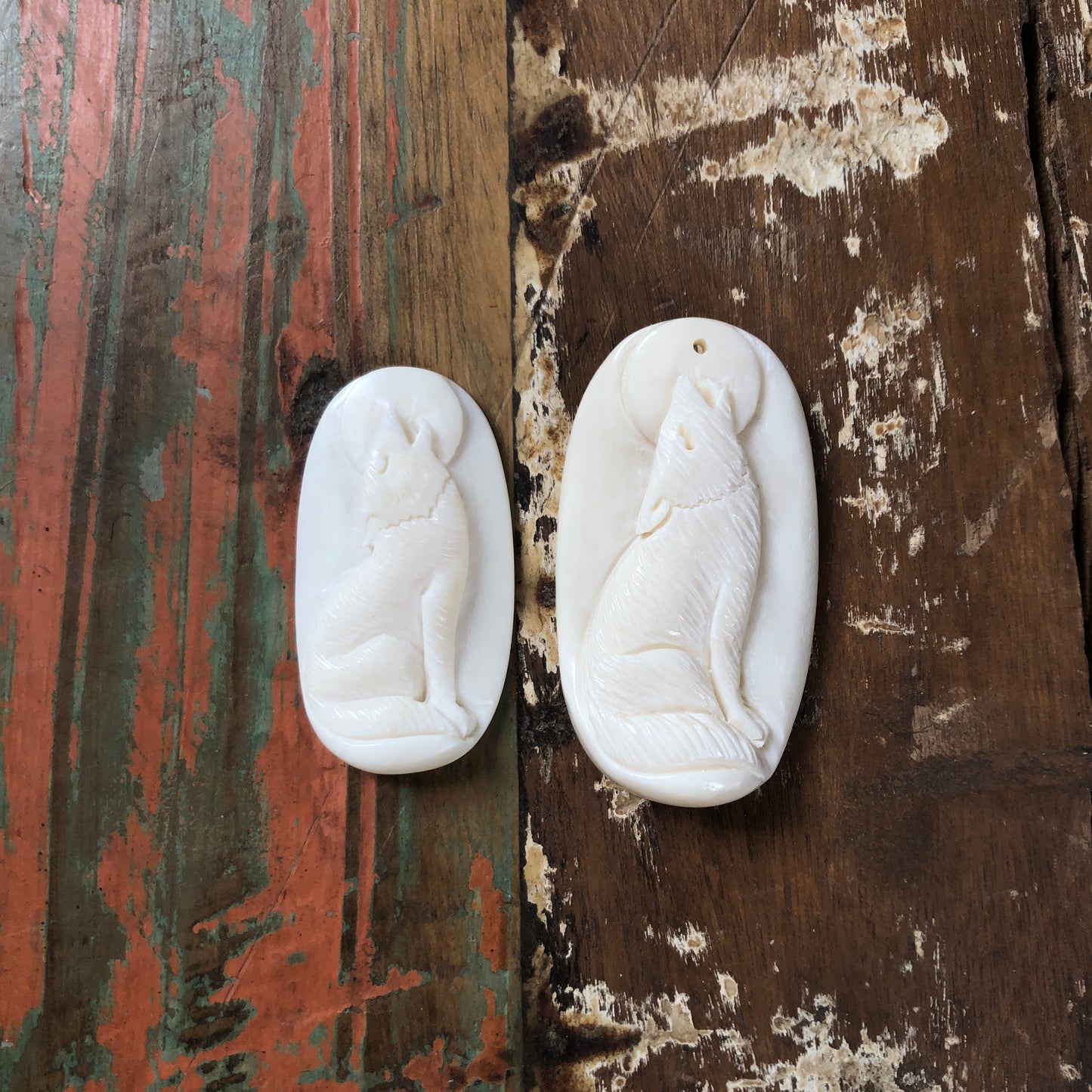 Bone Carvings, Wolf ver.2