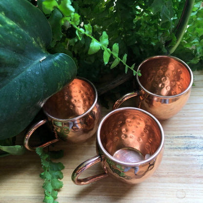 Mini Copper Items Copper Mini Mugs - 60mL – Shakti