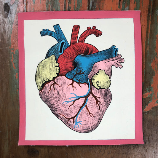 Hand-Painted Heart
