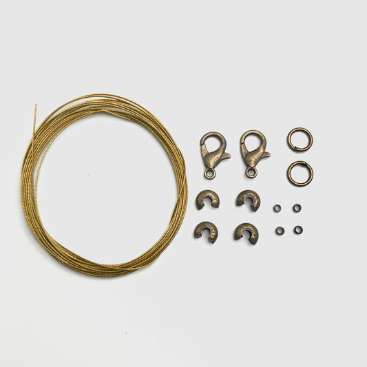 Beading Starter Kit - Antique Bronze