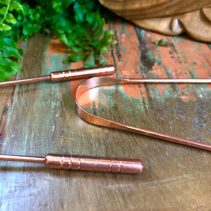 Copper Tongue Scraper